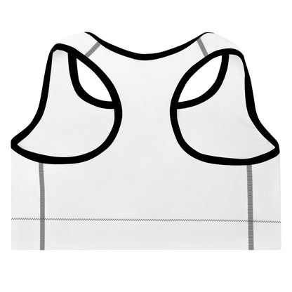 Strong and Beautiful Padded Sports Bra