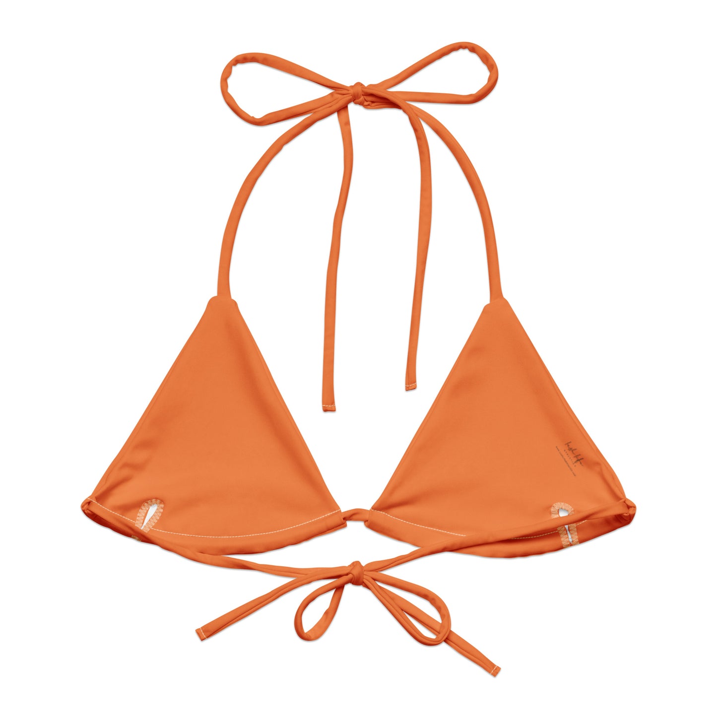 Luxe String Bikini Top - Sunset