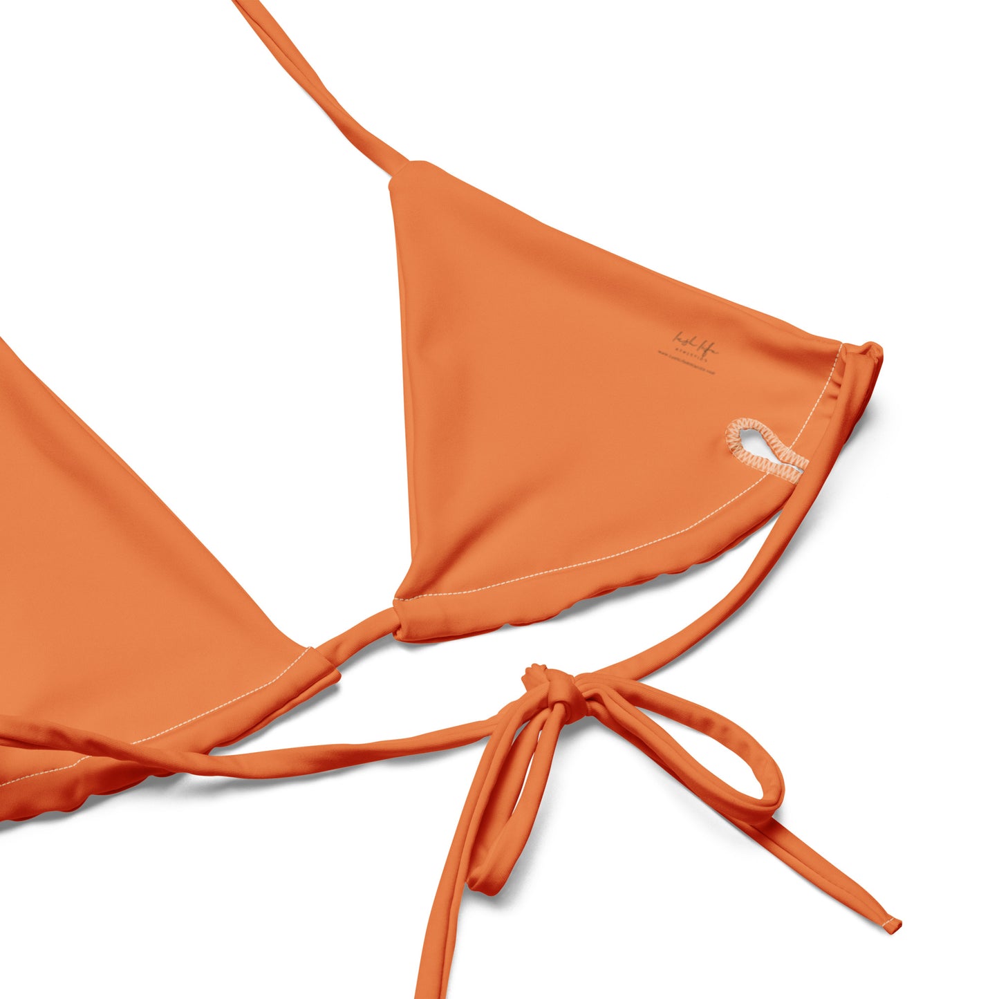 Luxe String Bikini Top - Sunset