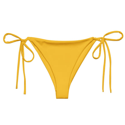 Luxe String Bikini Bottom - Golden