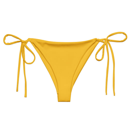 Luxe String Bikini Bottom - Golden