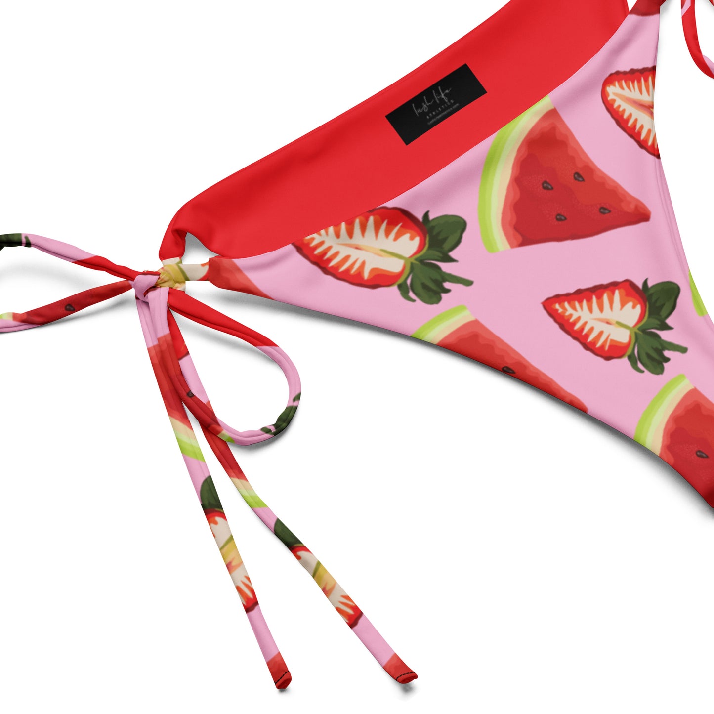 Luxe String Bikini Bottom - Fruity